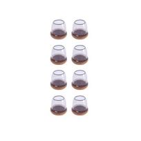 8pcs/set Non-slip Table Leg Floor Protectors Wear-resistant Scratch-proof Furniture Feet Pad Thickened Silent