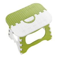 Plastikinė sulankstoma kėdė su rankena, nešiojama, lengva, sunki, lauko, stovyklavimo, medžioklės, iškylos, žvejybos, mini sulankstoma laiptelių kėdė, sėdynė S žalia