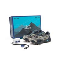 POIZON x Mizuno Racer ADV Cushioning, Wear Resistant Low top EVA Material City Commuting Running Shoes Unisex D1GH241214 38 blue