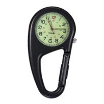 Digital Carabiner Watch, Pocket Watch Luminous Backpack Belt Pocket Clip Watch For Outdoor  Clip Watch For Exercise One Size juoda