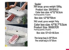 Portable Mini Vacuum Sealer for Home Kitchen - Automatic Food Preservation Machine gray