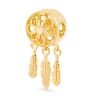 Charms Do Pandora Łapacz Snów Charms Zawieszka Charms Srebro 925 beige