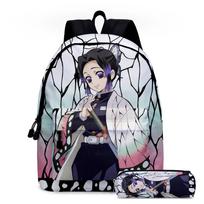 3D Anime Over-Moon Blade Backpack for Students, Teenagers School Bag Set with Pencil Case, Large Capacity