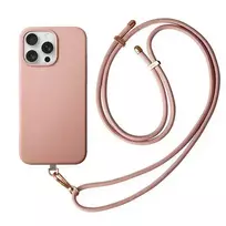 uniq coehl Creme iPhone 16 Pro 6.3" Magnetic Charging Case, ballet pink