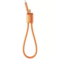 USAMS U97 data transfer and charging cable | USB-C to USB-C | 60W | 0.3m | orange