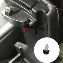 2pcs Central Armrest Rubber Buffer Bumper Damper For Toyota Prado LC120 2003-09