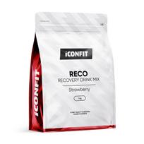 ICONFIT Reco Recovery Drink Mix recovery drink powder, strawberry, 1 kg (4744130015942)