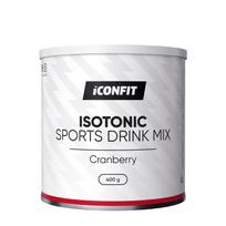 ICONFIT Isotonic sports drink powder, cranberry, 400 g (4744130015966)