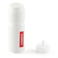 ICONFIT Shaker Bike Bottle water bottle, 750 ml, white (4744130016116)