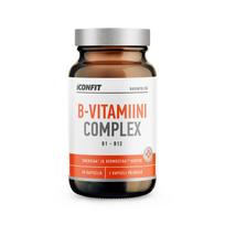 ICONFIT B-vitamin Complex (B1 - B12), 90 caps (4744130014563)