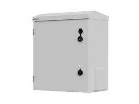 LANBERG Rack cabinet 10 inches wall/pole mount 420x300x500 grey assembled