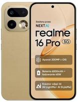 Realme  Realme 16 Pro 5G Smartphone 8GB / 512GB Master Gold