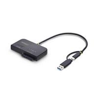 StarTech.com Usb-C/Usb-A To M.2 Nvme And  2.5In/3.5In Sata Adapter,