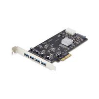 StarTech.com 4-Port USB PCIe Card, USB 3.2 5Gbps, PCI Express Expansion Card with 4x Independent USB Controllers, 4x USB-A Ports, Windows/Linux