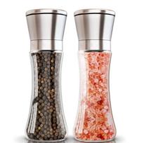 Manual Glass Grinder Seasoning Bottle Kitchen Tool Pepper Powder Grinder Bottle One Size balta