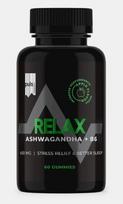 Puls Nutrition Relax Gummies Ashwagandha + B6 purutabletit, 60 tabl (2404)