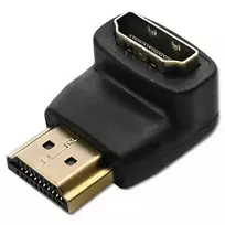 Qoltec HDMI adapter A male | HDMI A female | angle