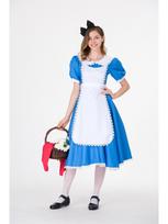2023 m. Suaugusiųjų Alisos Stebuklų šalyje Helovino Cosplay Kostiumas - Japonų Anime Padavėjos Stilius Medium blue