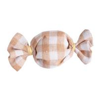 Plaid Candy Shape Cat Toy with Natural Catnip Self-Play Kitten Kick Toy Interactive Plush Chew Bite Toy for Indoor Cats ruda