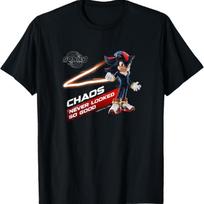 Sonic the Hedgehog 3 - Shadow Chaos Never Looked So Good T-Shirt S juoda