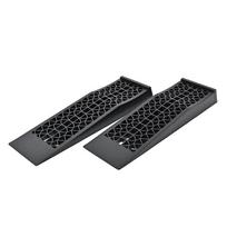 2pcs 3T Capacity Heavy Duty Car Ramps 70cm Plastic Portable Loading Access Ramps Lift Repair Maintenance Jack Lift Tool juoda