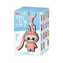 Pop Mart Labubu The Monsters Pin For Love Series Vinyl Plush Pendant Sealed Case (N-Z) (1 Blind Box) ONE SIZE įvairiaspalvis