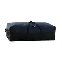 55L/100L/150L Oksfordo audinio Žygio Rankinė Vandeniui atspari Stovyklavimo Palapinės Sandėliavimo Krepšys Sporto Salė 70x26x30cm juoda