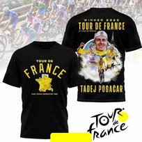 Tour De France Cotton Unisex 2D T Shirt 2026 Summer New Unisex Unisex Clothing Pure Cotton Oversized Unisexs Tshirt Streetwear Y2K M