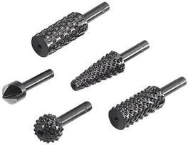 Wolfcraft FREZŲ Medžio rinkinys 5 dalių 2540000 Ø 12,5-12,14,12MM