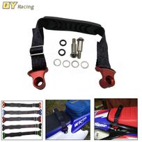 New Fork Rear Rescue Strap Sling Pull Belt For HONDA YAMAHA KAWASAKI CR CRF XR YZ WR WRF KXF KLX 85 125 150 250 450 Motocross Front Red