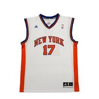 Adidas NBA Jeremy Lin Crazy Knicks 17 numerio megztinis su spaudiniu Madingas be rankovių kvėpuojantis krepšinio marškinėlis Unisex marškinėlis 7818A-333-AEB1581 3XL white
