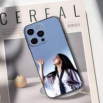 Singer B-Billie Eilish Phone Case For IPhone 17,16,15,14,13,12,11,Plus,Pro,Max,Plus,XS,soft case Black silicone iPhone13PRO gray