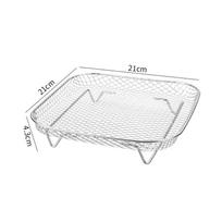 Air Fryer Baking Rack for Cosori 5.5 L 6.4L Oven Grill Racks Airfryer Rejilla Accessories white