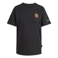 Adidas Terrex Polygiene Grafinis Apvalus Kaklas Sportiniai Trumpomis Rankovėmis Marškinėliai Unisex Viršutiniai Drabužiai Juodi KA5149 L