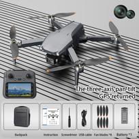 New L600 Pro Max Professional Drone With 8K Camera 3-Axis Gimbal WIFI 360° Obstacle Avoidance Large Screen FPV Brushless RC Dron