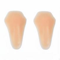 Ski Shin Guard Silicone Pad Knee Elbow Support AntiAbrasion Leg Protector beige