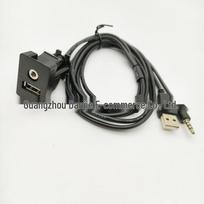 USB AUX Extension Cable for Toyota Corolla, Camry, Highlander, Levin, RAV4 Audio Modified USB Extension Cable
