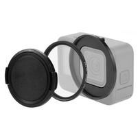 PULUZ 52mm UV objektyvo filtras, skirtas GoPro HERO12 Black /11 Black Mini /11 Black /10 Black /9 Black, su adapterio žiedu gray
