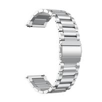 Metalinė nerūdijančio plieno apyrankė Xiaomi Huami Amazfit GTR 47mm 42mm Apyrankės Juosta Huami Amazfit GTS Bip Youth Laikrodžio dirželis For Amazfit GTR 47mm sidabras