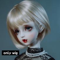 1/6 BJD lėlės perukai ir aksesuarai 30 cm BJD lėlėms Trumpi/ ilgi plaukai Aukštos temperatūros pluoštas 30 cm BJD lėlės plaukų perukų ir aksesuarų rinkinys 6 points black