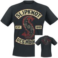 Iowa Des Moines Slipknot T-Shirt Men Women Vintage Metal Rock Band Graphic Tee 100% Cotton Summer Streetwear Top S įvairiaspalvis