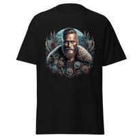Viking Valor: Ragnar Lothbrok T-Shirt - Norse Legend Edition XXXL gray