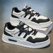 Mesh shoes summer new men's casual trend sports shoes student breathable running shoes thick sole 39