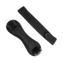 2PCS Sport Kneepad Straps Patella Support Belt Adjustable Knee Protector for Men and Women black