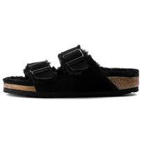Birkenstock Arizona shearling sandals 0752661 38 juoda