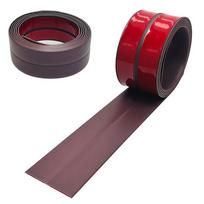 Lipni kampinė apdailos juosta, lipni glaistyklė, grindų perėjimo juosta, lubos 2cm x 3m kava