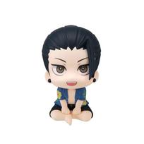 Nauji Jujutsu Kaisen Anime Figūrėlės Geto Suguru Gojo Satoru Lėlė Okinawa Versija. Kolekcinė žaislinė vaikams Q versijos lėlė 10cm PVC modelis black