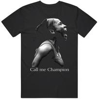 Coco Gauff Call Me Champion Tennis Fan v2 T Shirt Unisex T-Shirt XXXXL gray