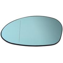 BMW 3 E90 / E91 / E92 / E93 04-08 mirror insert HEATED BLUE left