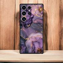 Dėklas Samsung Galaxy S23 FE S22 Plus S21 S24 Ultra S23Ultra S20 S20 FE S22 S25Plus S25 Minkštas dėklas Marmuro raštas Galaxy S24 black
